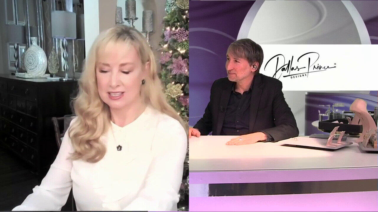 Video Lavendel-Amethyst-Silberring (Dallas Prince Designs)