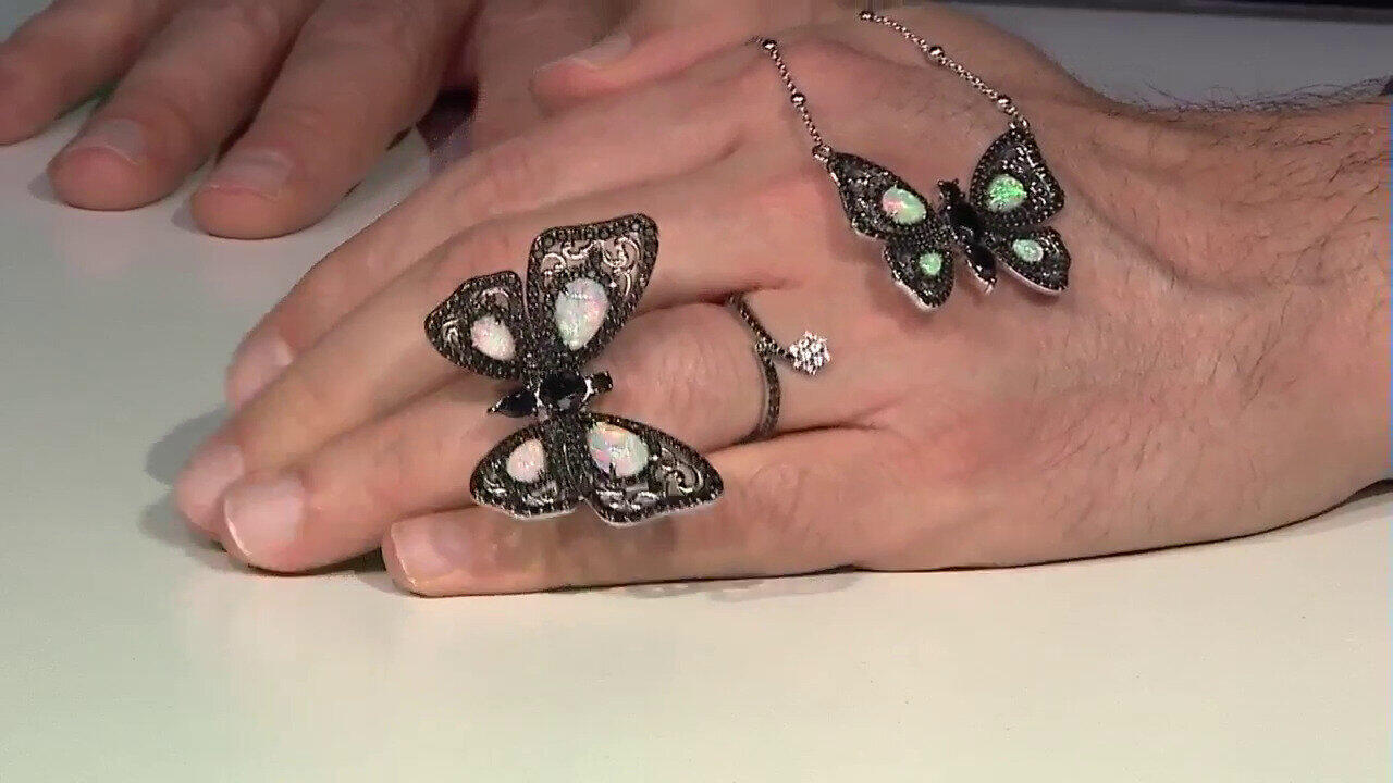 Video Edelstein-Silberring (Dallas Prince Designs)