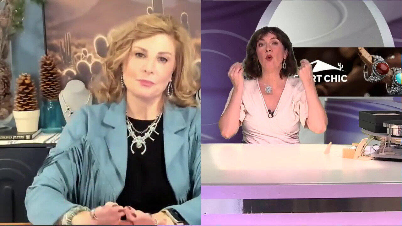 Video Zilveren hanger met turkooisstenen (Desert Chic)