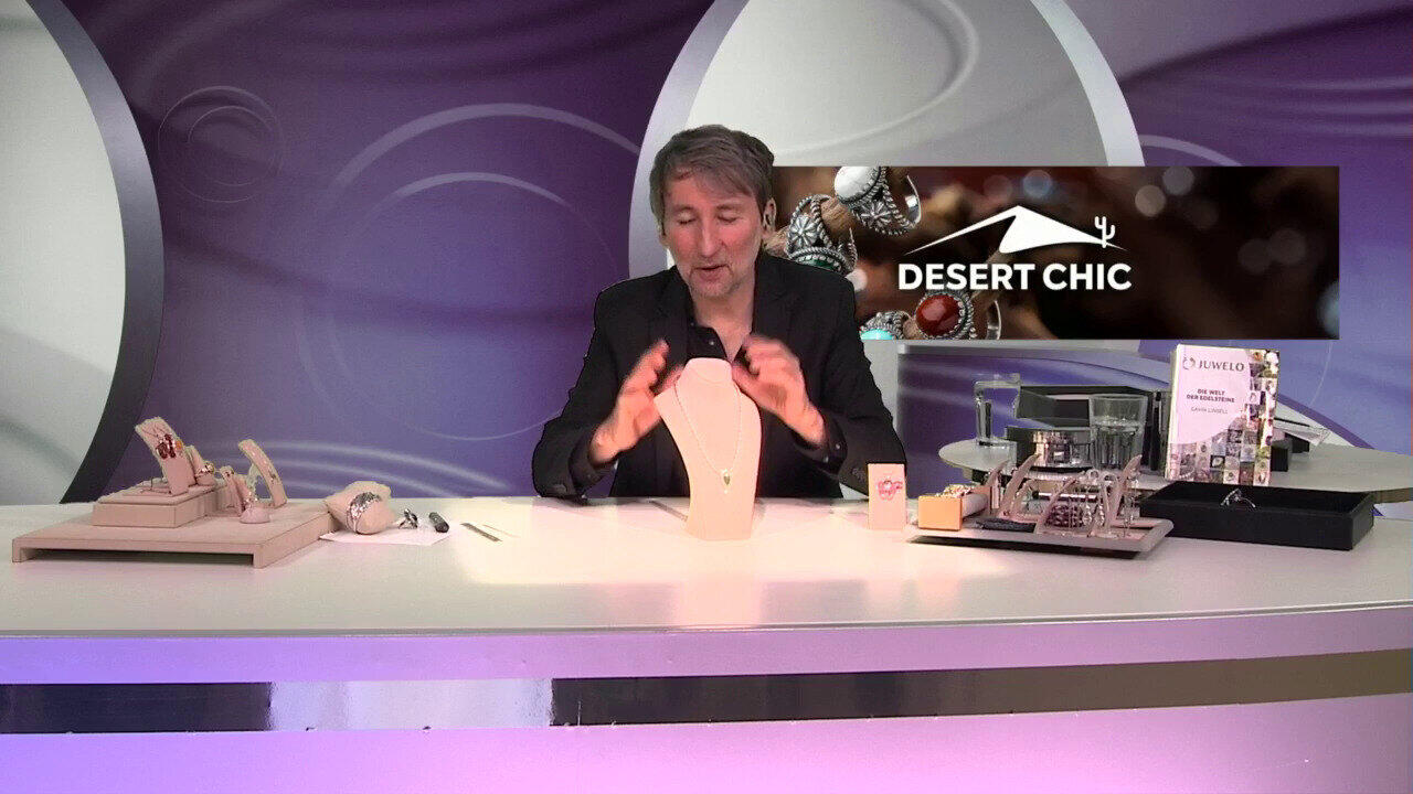 Video Collar en plata con Crisocola (Desert Chic)