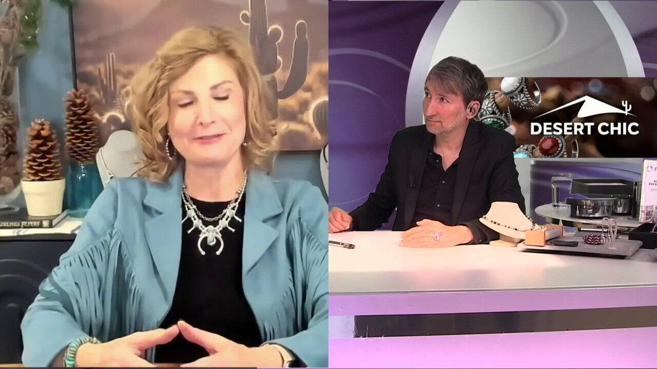 Video Zilveren hanger met een rhodoniet (Desert Chic)