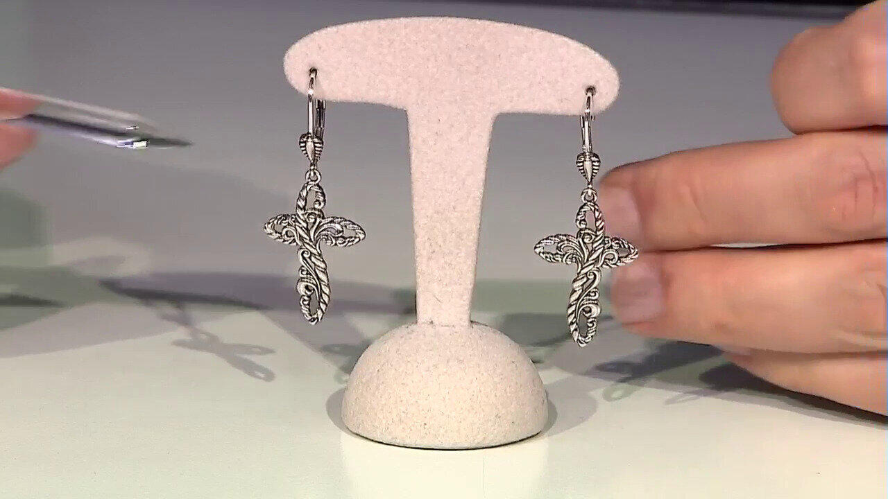 Video Silberohrringe (Desert Chic)