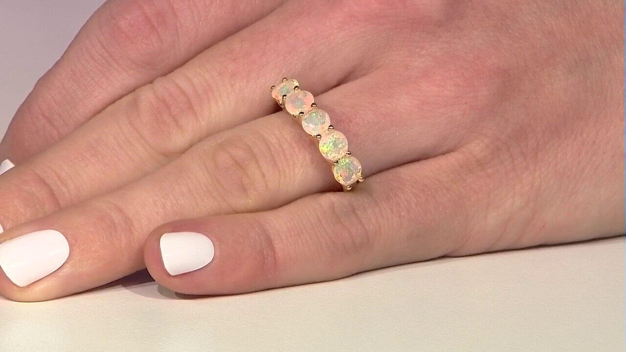 Video Bague en argent et Opale Welo (de Melo)