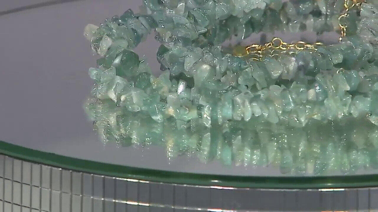 Video Collana in argento con Grandidierite