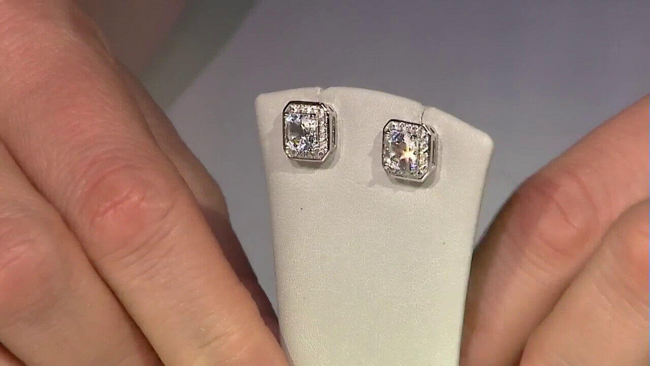 Video Danburit-Silberohrringe