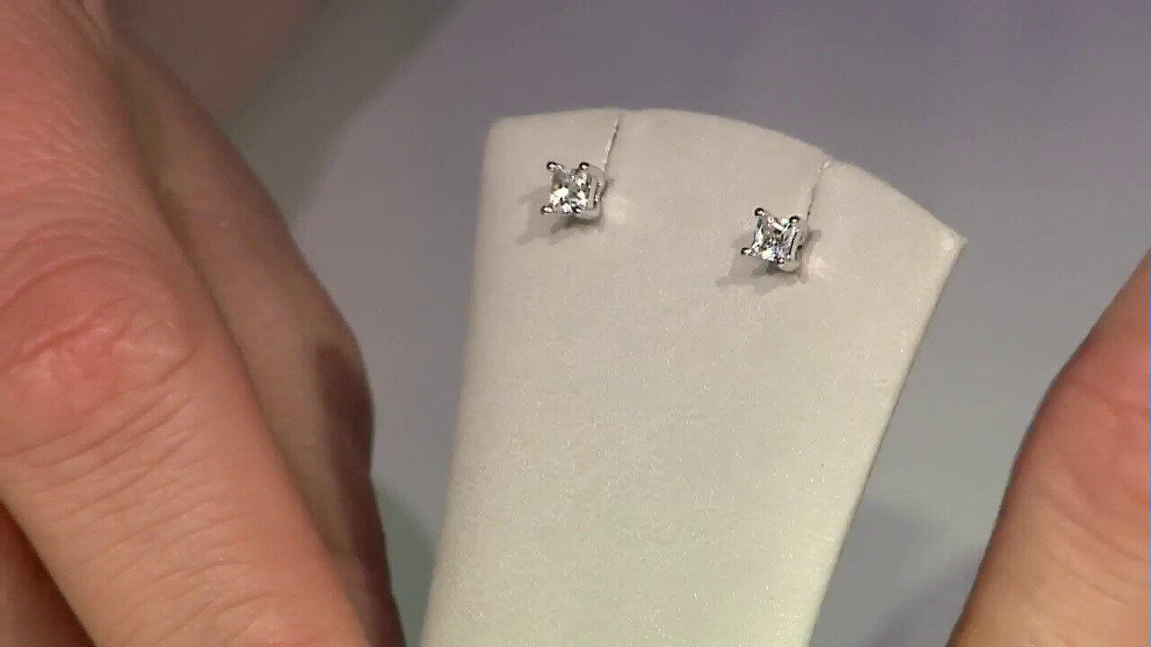 Video Danburit-Silberohrringe