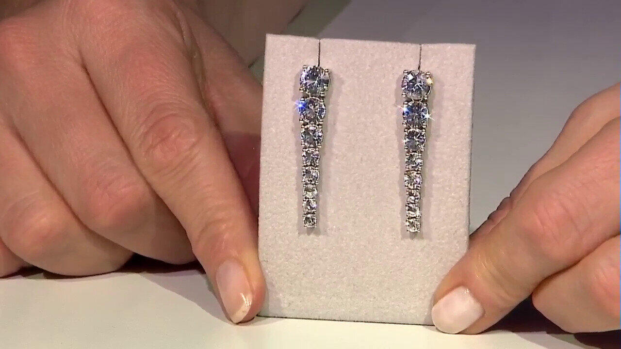 Video Danburit-Silberohrringe