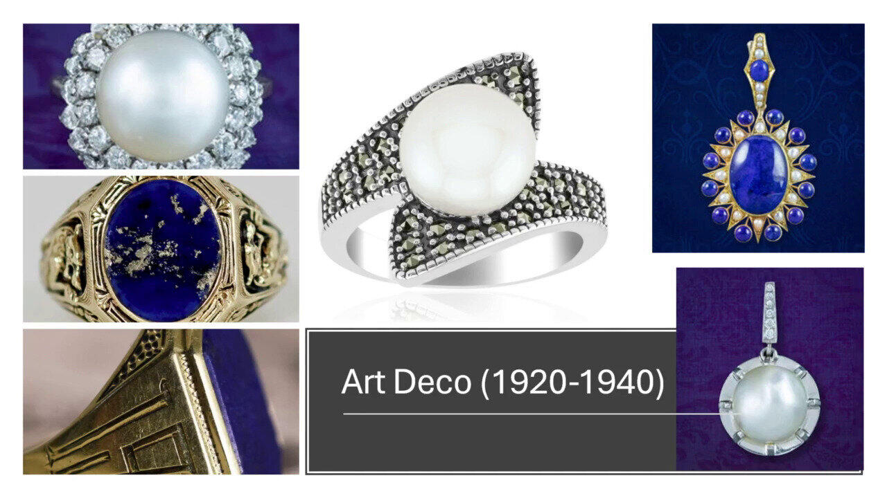 Video Pendentif en argent et Lapis-Lazuli (Annette classic)