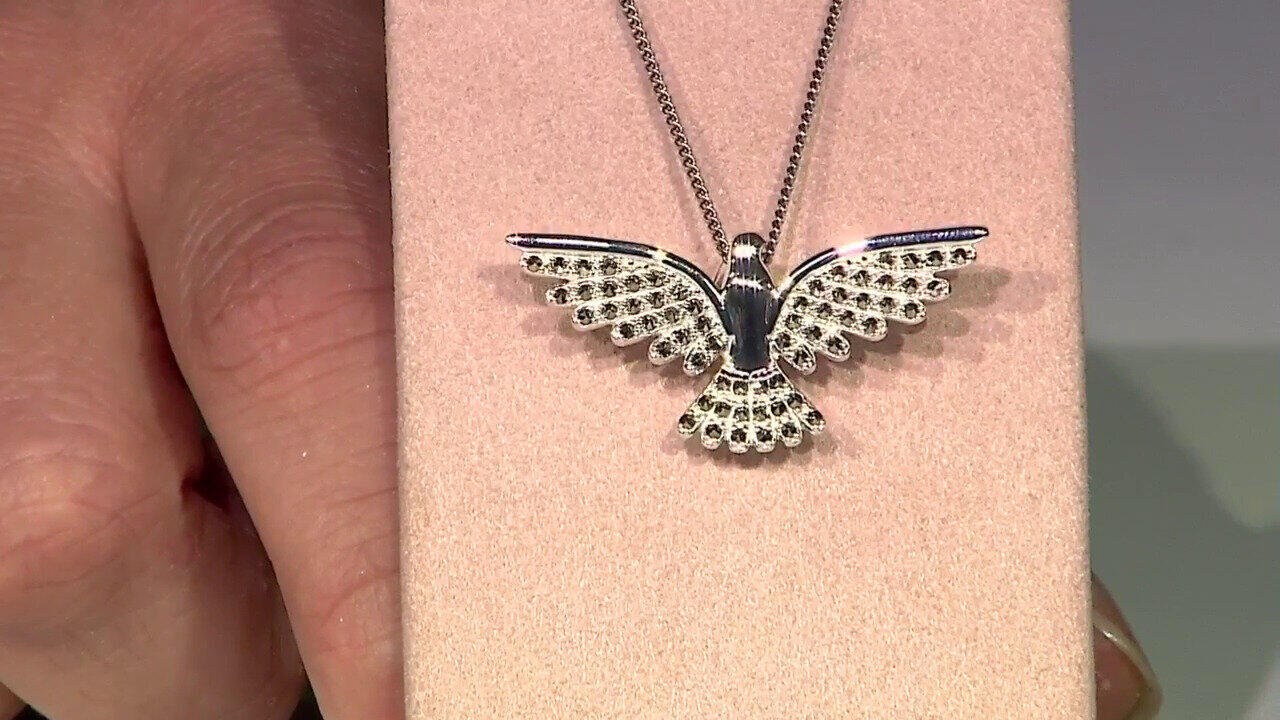 Video Pendentif en argent et Marcassite (Annette classic)