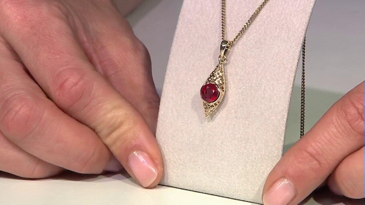 Video Rubin-Goldanhänger (Ornaments by de Melo)