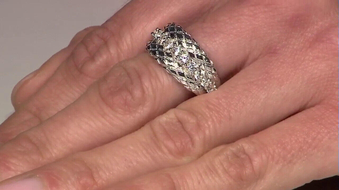 Video Zirkon-Silberring (de Melo)