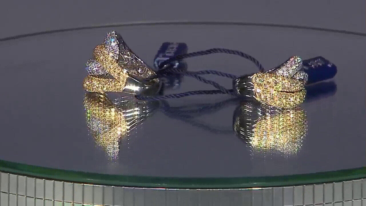 Video Gouden ring met SI2 (H) Diamanten (CIRARI)