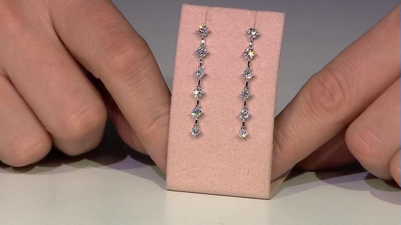 Video Orecchini in oro con Diamante SI1 (H) (CIRARI)