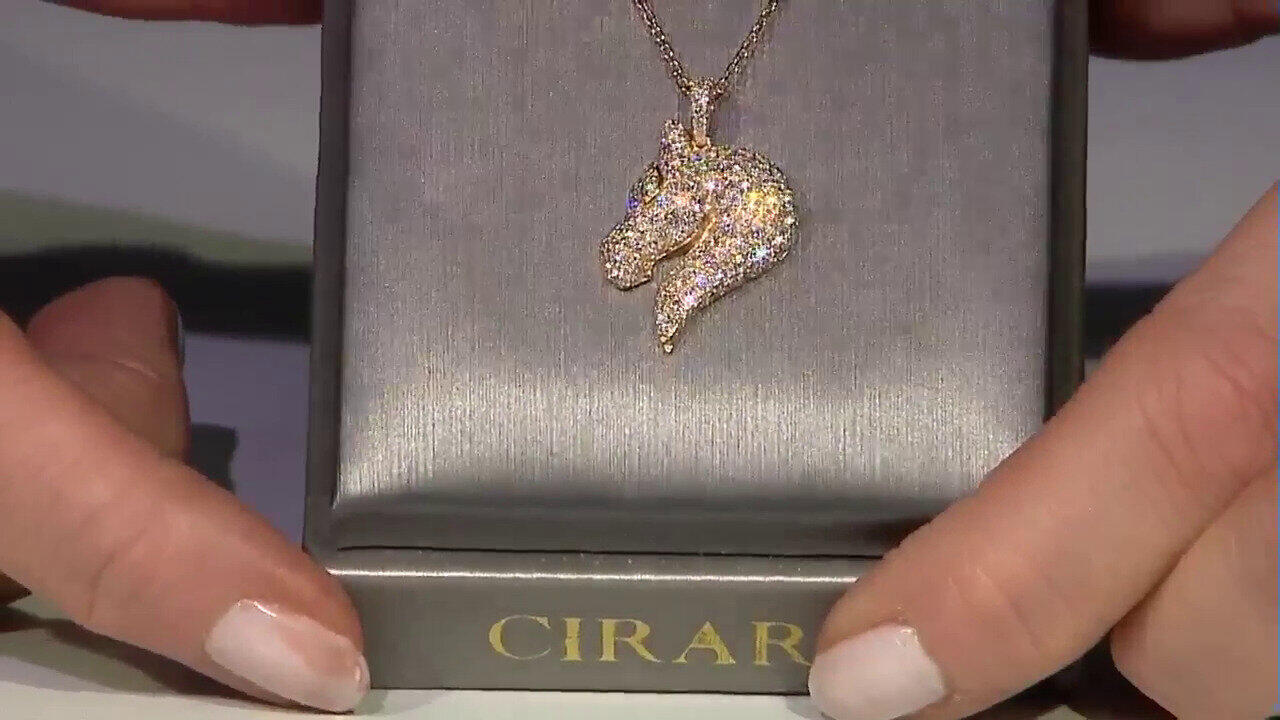 Video Collar en oro con Diamante SI1 (H) (CIRARI)