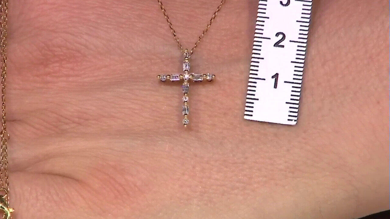 Video Collar en oro con Diamante SI1 (H) (CIRARI)