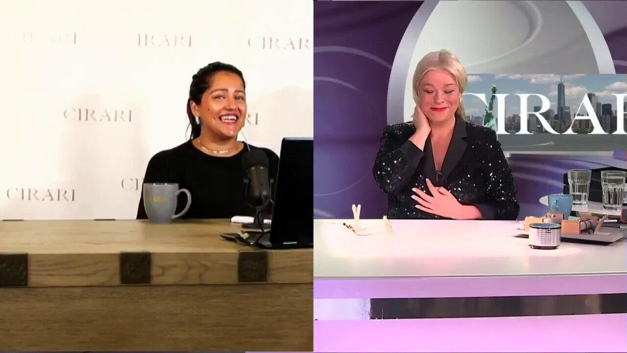 Video 18K SI2 Fancy Diamond Gold Earrings (CIRARI)