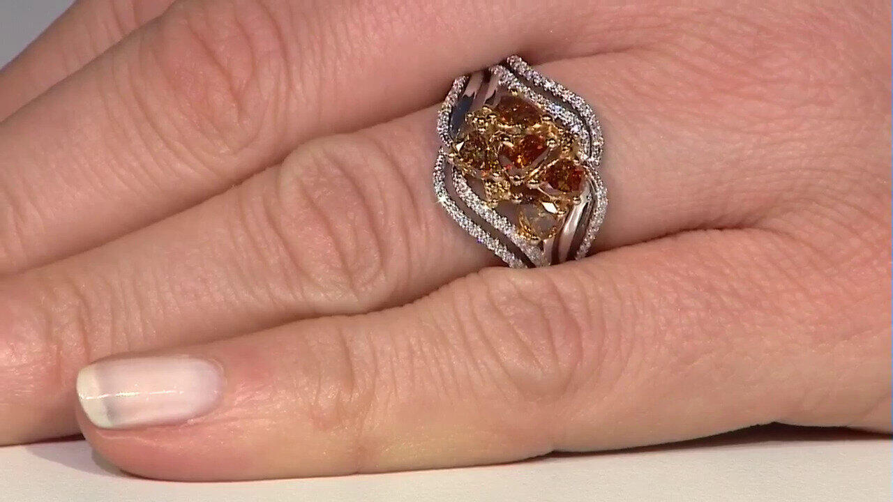 Video SI2 Fancy-Brillant-Goldring (CIRARI)