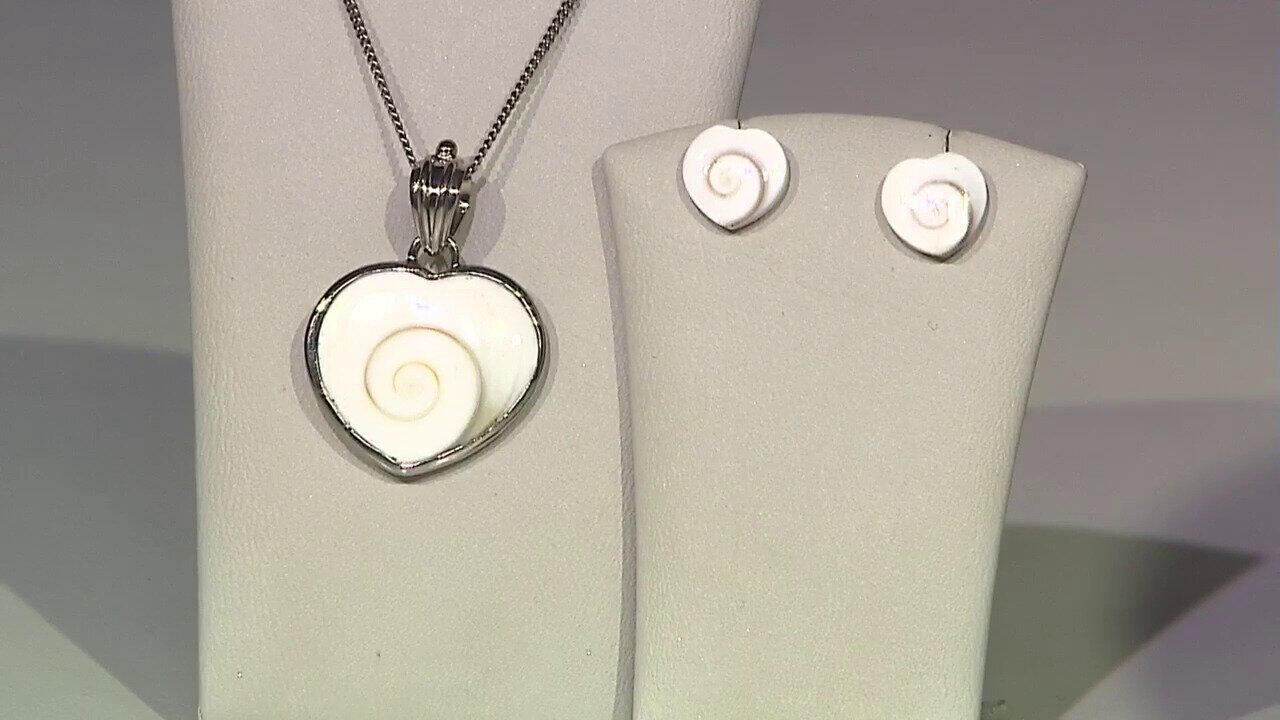 Video Orecchini in argento con Occhio di Shiva (Bali Barong)