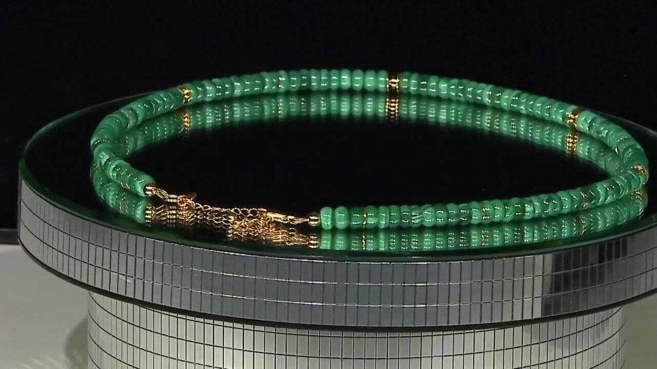 Video Collana in argento con Malachite