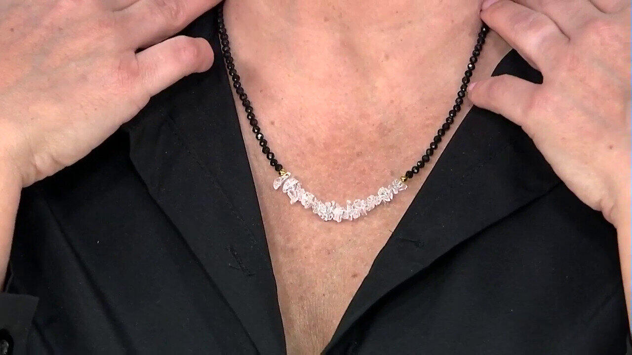 Video Collier en argent et Quartz blanc