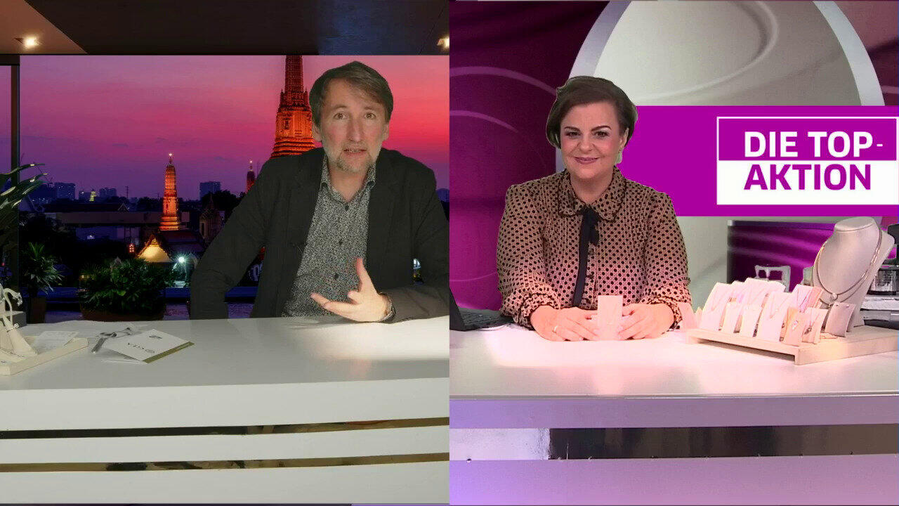 Video Ciondolo in oro con Diamante SI1 (G) (Annette)