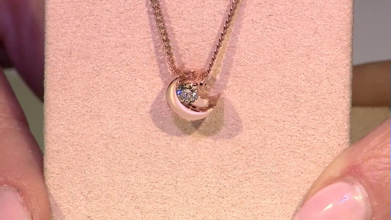 Video VS1 Argyle-Rose de France-Brillant-Goldanhänger (Annette)