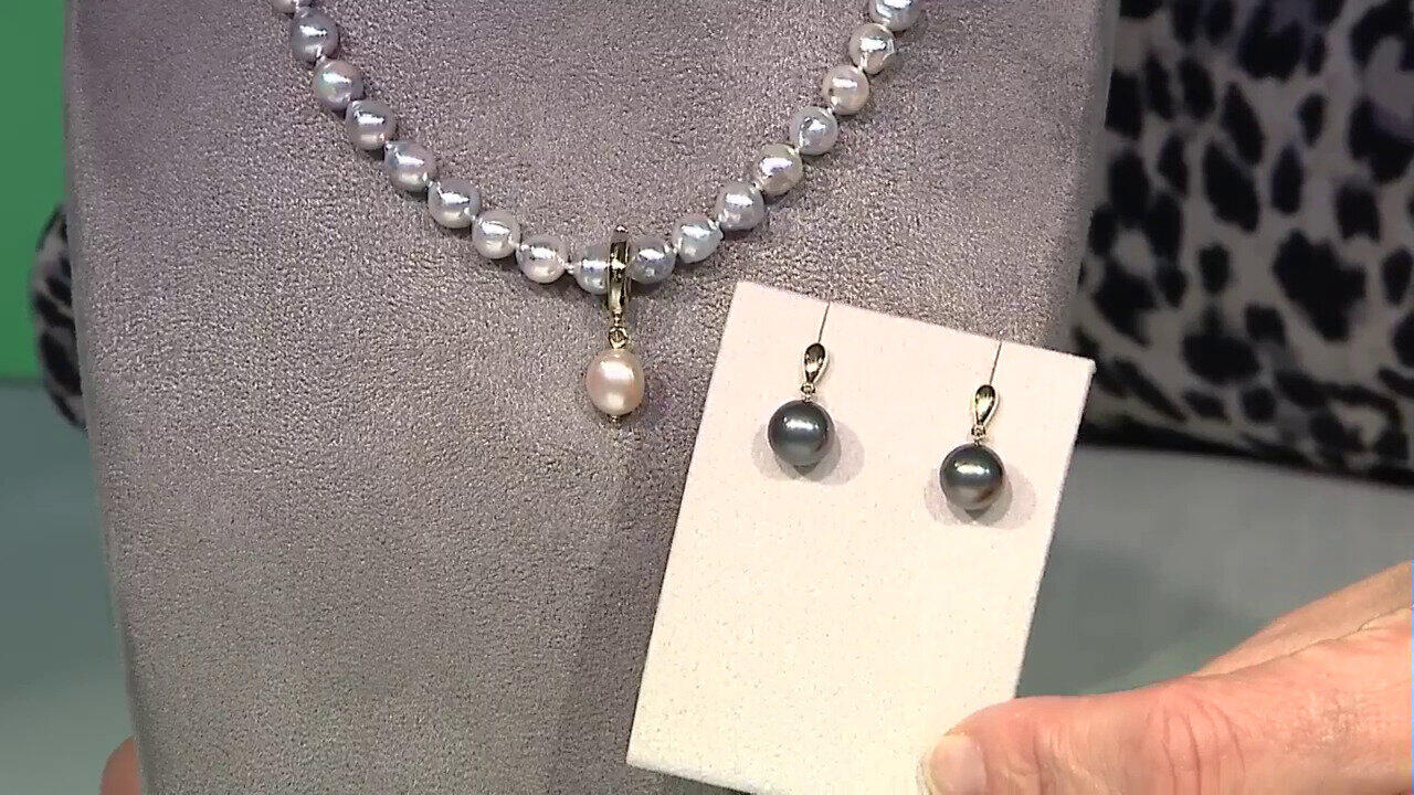 Video Orecchini in argento con Topazio Blu Cielo