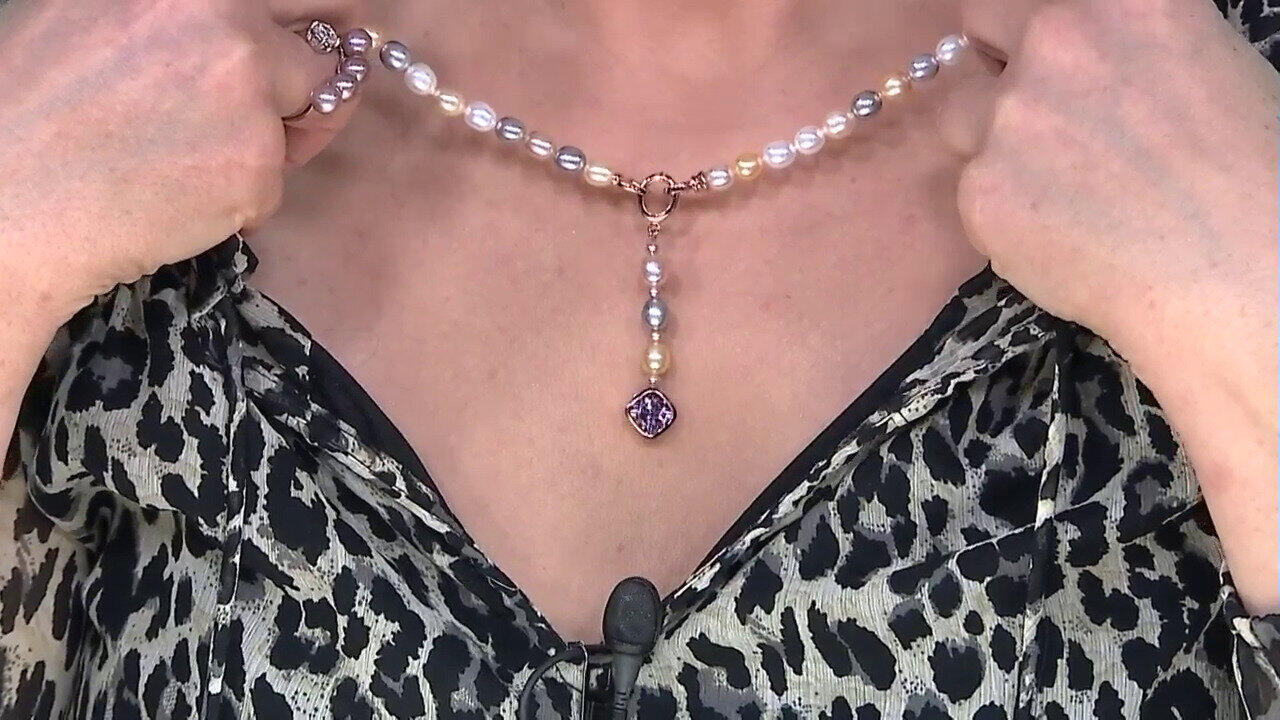 Video Weißer Quarz-Silberanhänger (TPC)