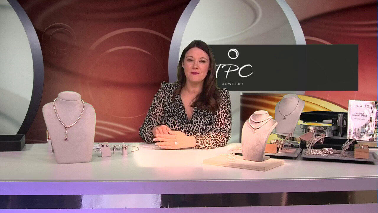 Video Ciondolo in argento con Perla d'Acqua Dolce Rosa (TPC)