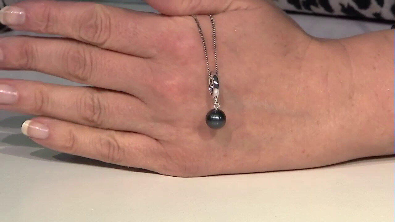 Video Ciondolo in argento con Perla Tahitiana (TPC)