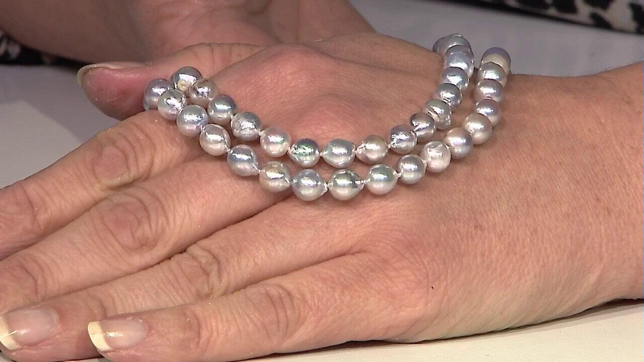 Video Platin-Akoya-Perlen-Goldcollier (TPC)