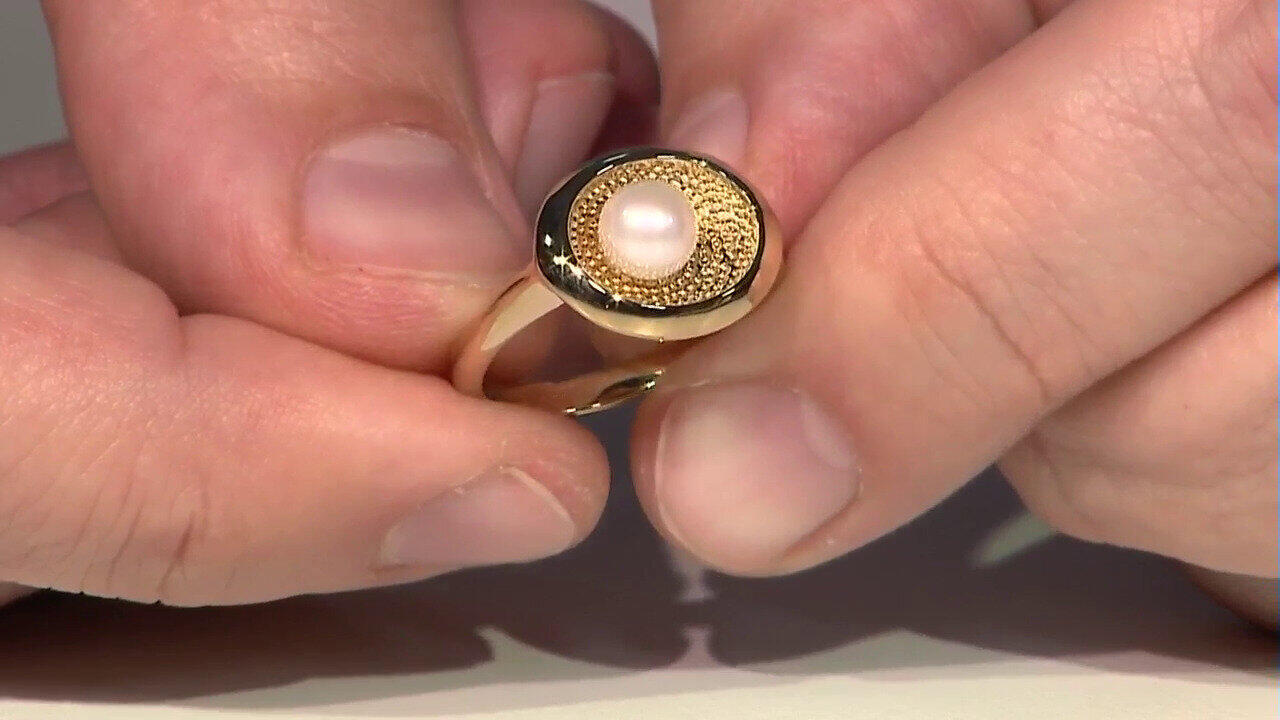 Video Akoya-Perlen-Silberring (TPC)