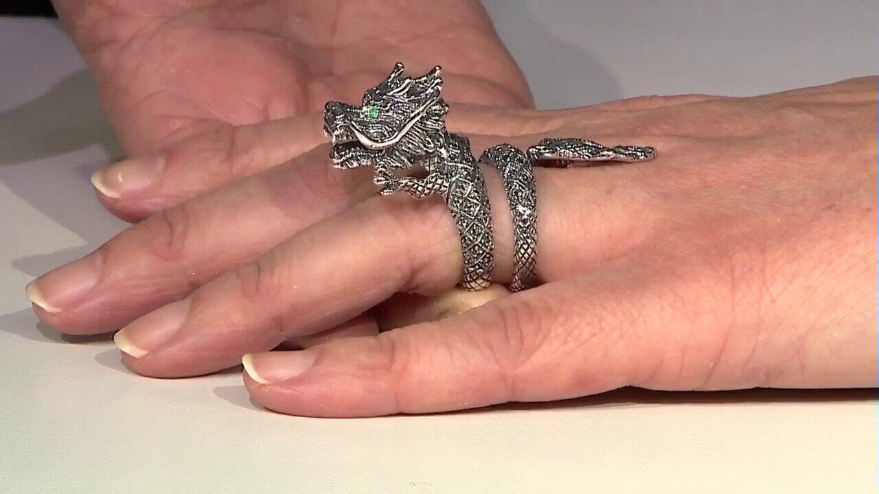 Video Edelstein-Silberring