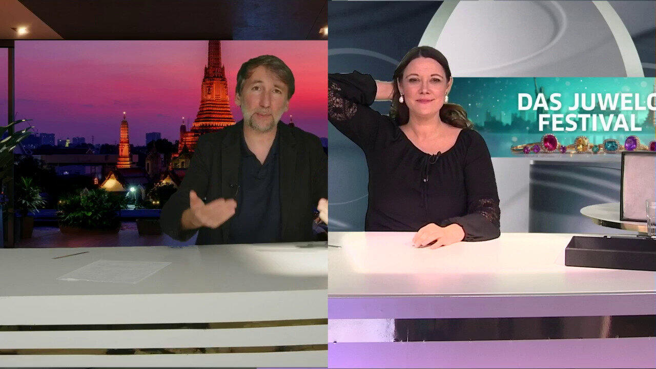 Video Weiße Süßwasserzuchtperlen-Silberohrringe (TPC)