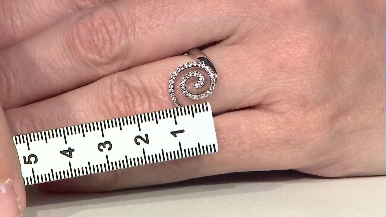 Video Zirkon-Silberring (SAELOCANA)