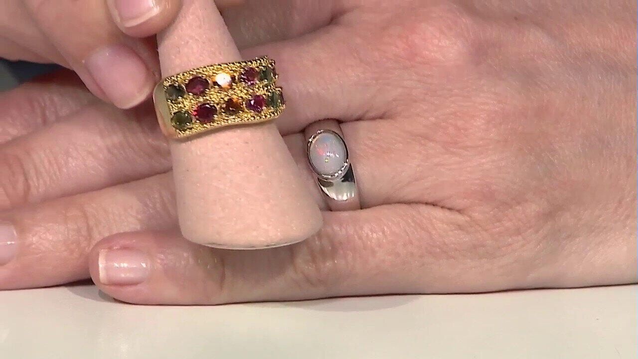 Video Welo-Opal-Silberring