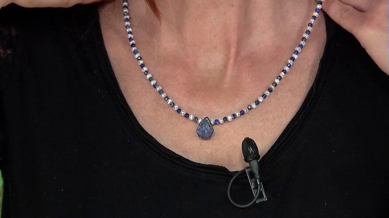Video Lapis Lazuli Silver Necklace