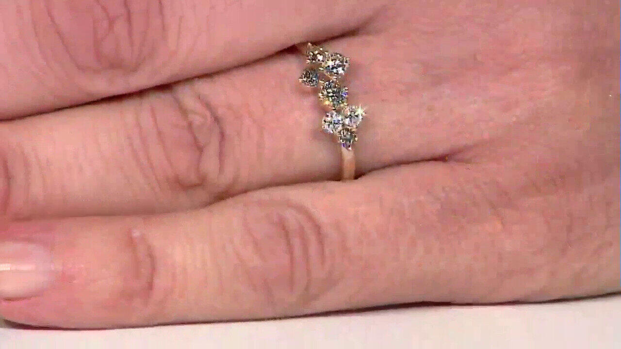 Video Anello in oro con Diamante SI1 (G) (Annette)