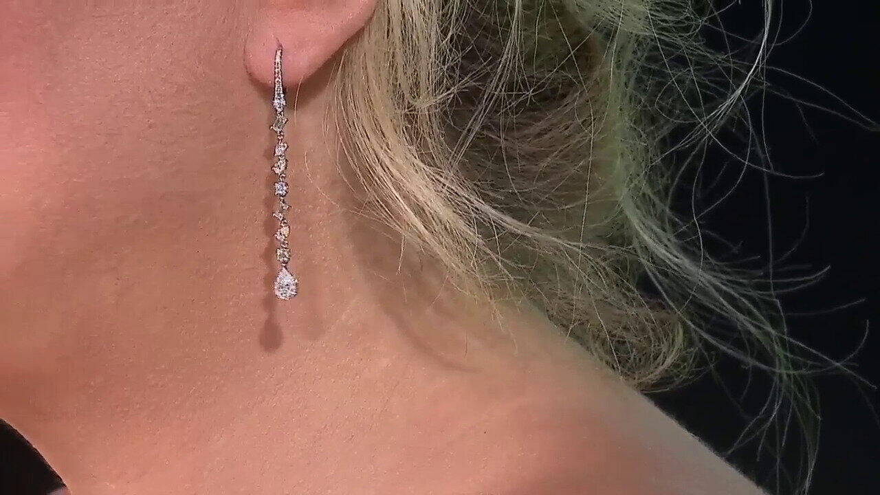 Video Orecchini in oro con Diamante SI1 (H) (CIRARI)