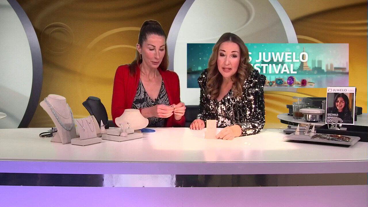 Video Purpurfarbene Süßwasserzuchtperlen-Silberanhänger