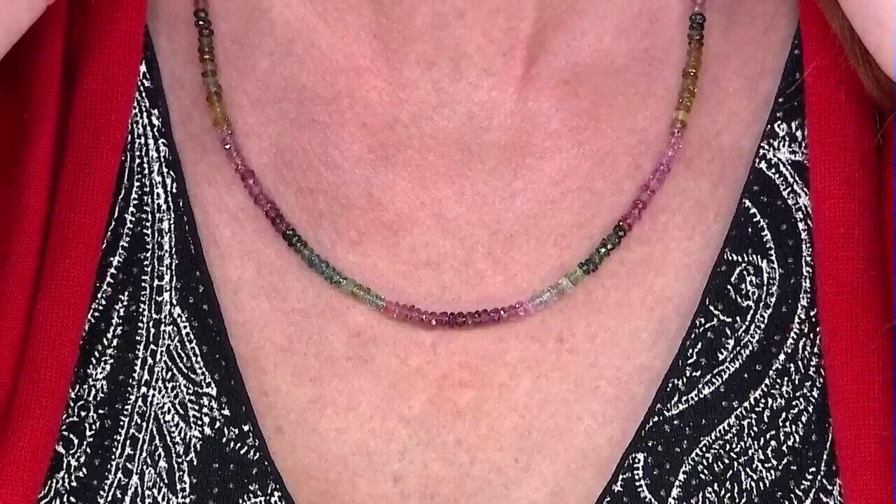 Video Collier en argent et Tourmaline