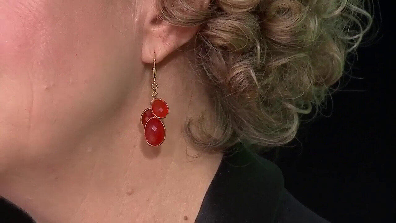 Video Karneol-Silberohrringe (KM by Juwelo)
