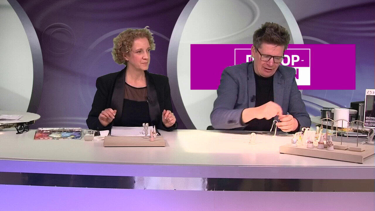 Video Mondstein-Silberohrringe (KM by Juwelo)