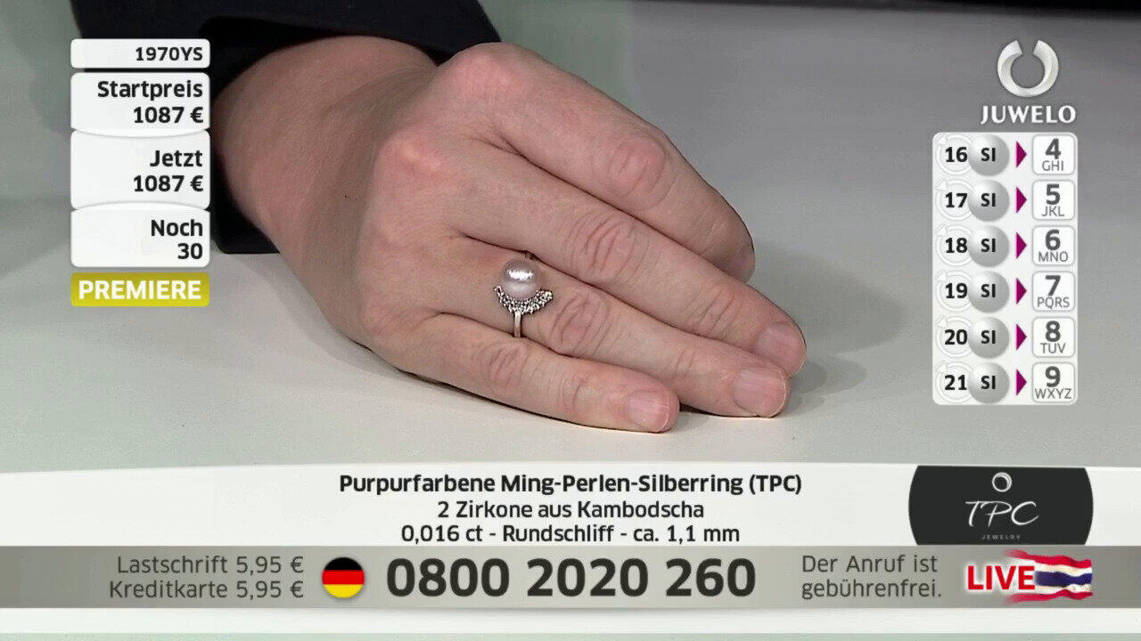 Visualizza l‘ultima asta di gioielli in Tv