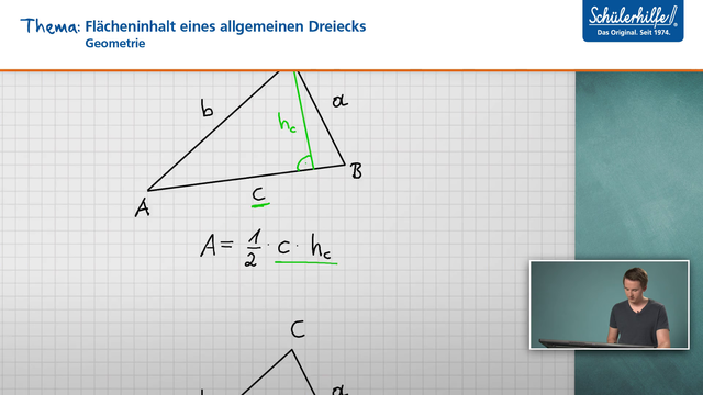 Flächeninhalt Dreieck » einfach erklärt mit Beispielen | Schülerhilfe