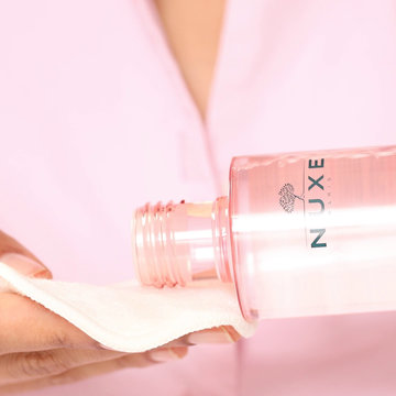 NUXE Very Rose Beruhigendes Mizellenwasser zur Make-up Entfernung und sanften Reinigung normaler, empfindlicher Haut