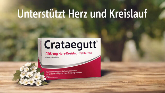 Crataegutt® 450 mg Herz-Kreislauf-Tabletten