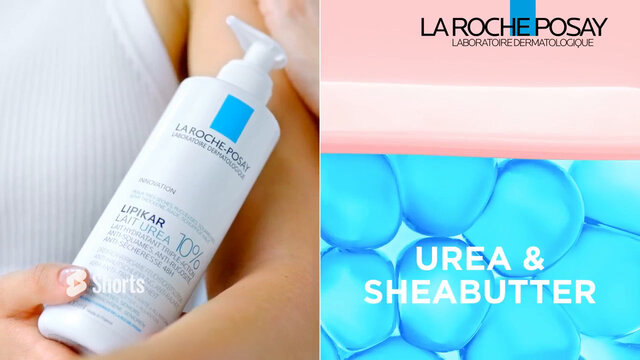 La Roche Posay Lipikar Lait Urea 10 %: Feuchtigkeitsspendende Körperlotion mit 10 % Urea für sehr trockene Haut