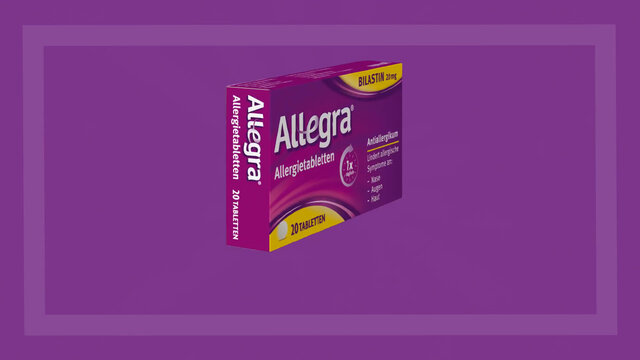 Allegra® Allergietabletten für Kinder – Schmelztabletten, 20 St.