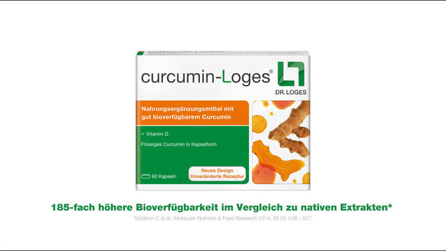 curcumin-Loges – hoch bioverfügbare Kurkuma-Kapseln